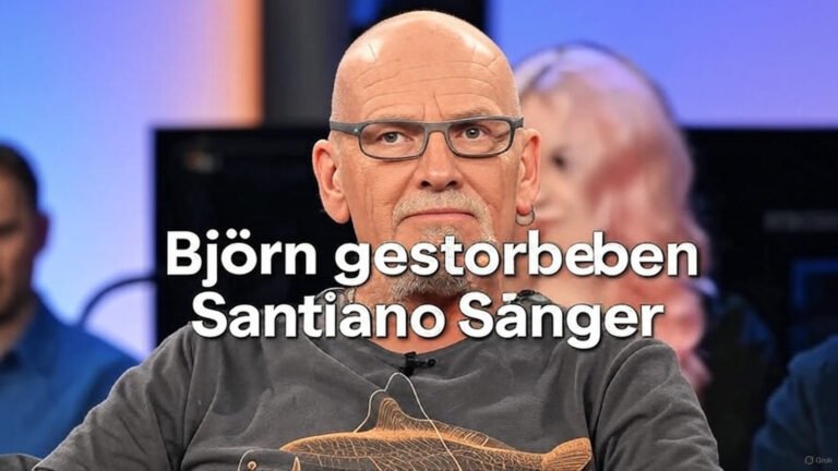 Björn gestorben Santiano Sänger